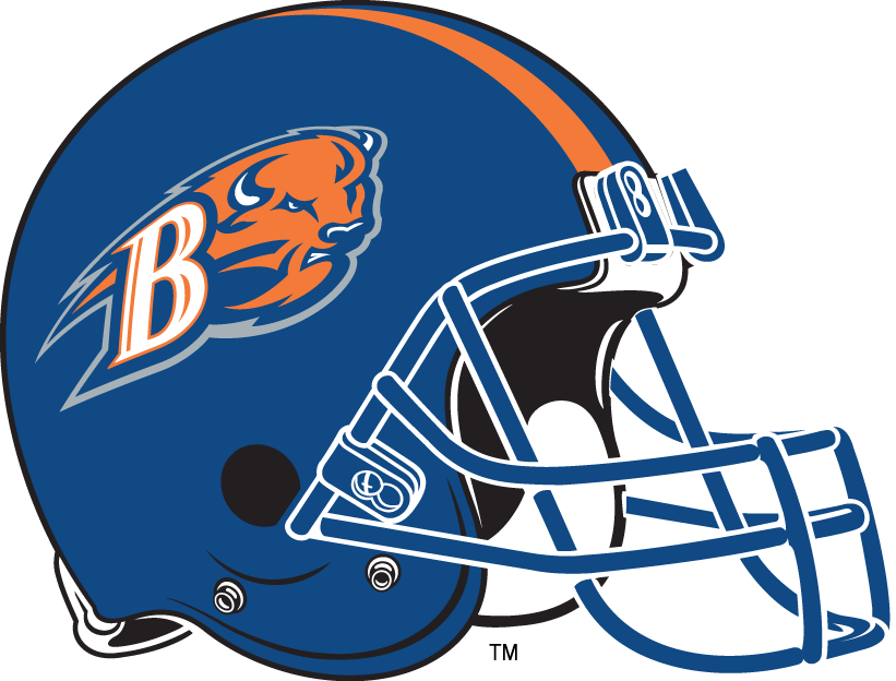 Bucknell Bison 2002-Pres Helmet Logo iron on paper